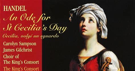 Makdelart Classique Handel An Ode For St Cecilias Day Cecilia
