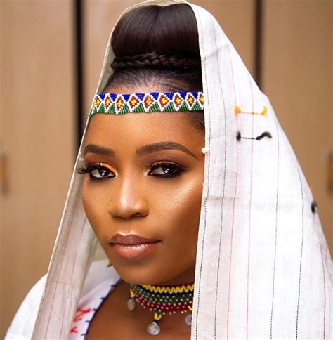 This Bridal Beauty Look Is For The Minimalist Fulani Bride To Be