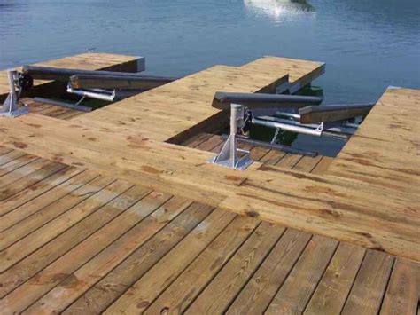 Diy Double Pwc Dock Kit Floating Boat Dock With Swim Platform