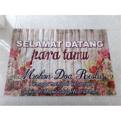 Jual Banner Selamat Datang Shopee Indonesia