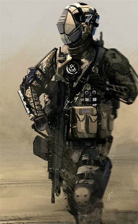 Новости American Soldiers Future Soldier Sci Fi Concept Art