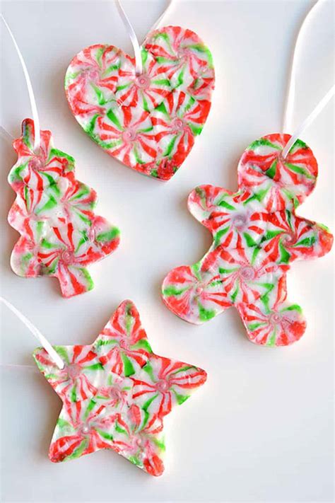 Learn how to make diy melted candy christmas ornaments in this easy tutorial. These 15 Christmas Crafts For Kids Will Start the Holidays Off Right