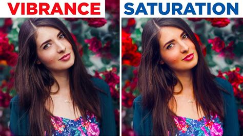 Learn About Difference Between Vibrance And Saturation In Photoshop Cc