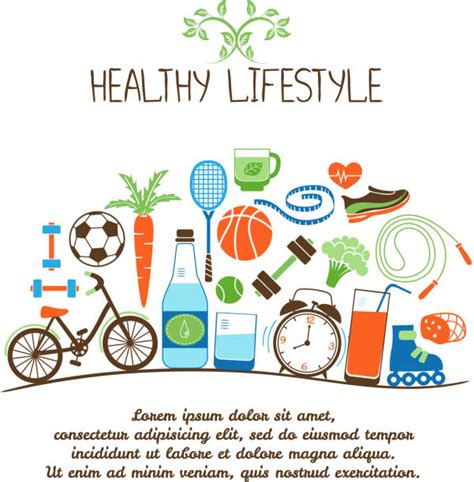 Royalty Free Healthy Lifestyle Clip Art Vector Images And Illustrations