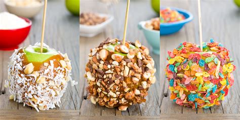 17 Best Caramel Apple Recipes And Toppings Candy Apple Ideas