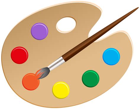 Artist Palette Png Clip Art Gallery Yopriceville High Quality