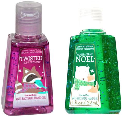 Bath And Body Works Anti Bacterial Gel Set Of 2 Hand Sanitizer Bottle