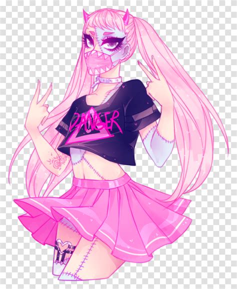 Girl Freetoedit Girls Anime Animegirl Animegirls Aesthetic Pastel Goth