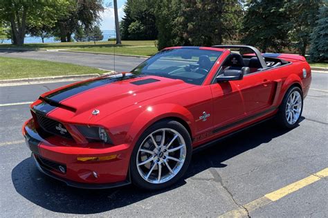 10k Mile 2008 Ford Shelby Gt500 Convertible For Sale On Bat Auctions