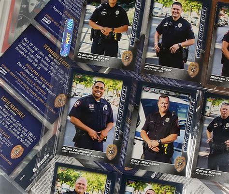 Waco Police Trading Cards Offer Outreach To Community Police