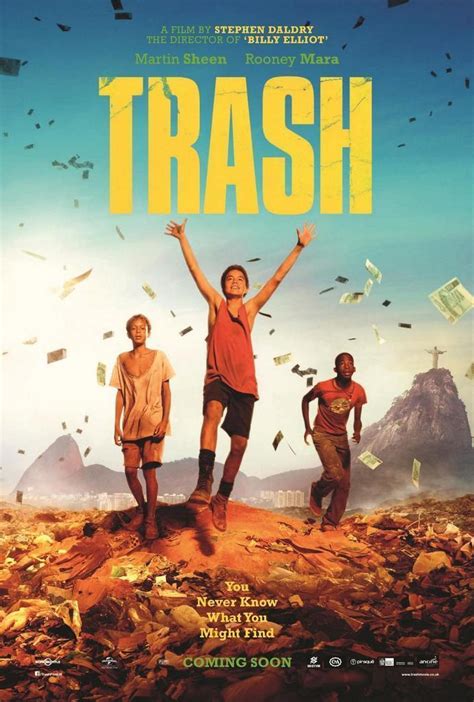 It's not only brilliantly written and realized, but hysterically funny and surprisingly dark. Trash (2014) - FilmAffinity
