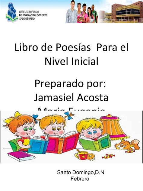 Calaméo Libro De Poesías Para El Nivel Inicial