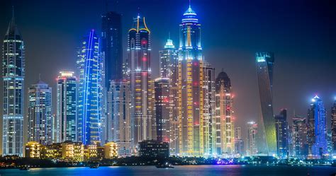 Dubai In Night 4k Ultra Hd Wallpaper Ololoshenka Dubai