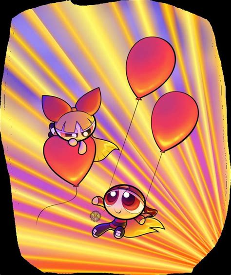 Brick And Blossom Balloons By Jksketchy On Deviantart Powerpuff Girls Fanart Cartoon