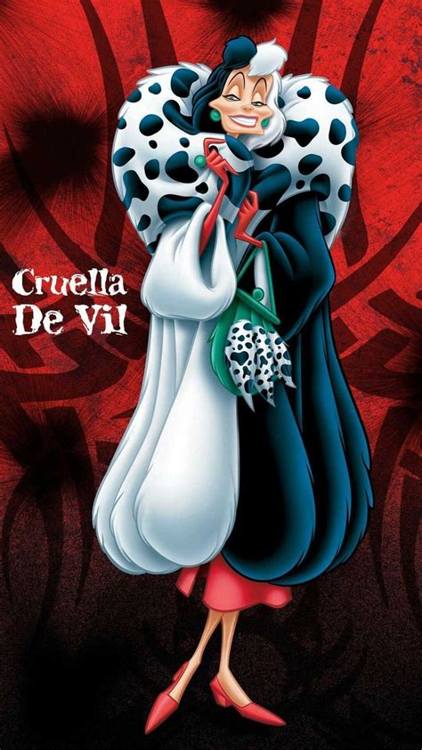 Cruella De Vil Wallpapers Discover More 101 Dalmatians Cruella Cruella De Vil Disney Film