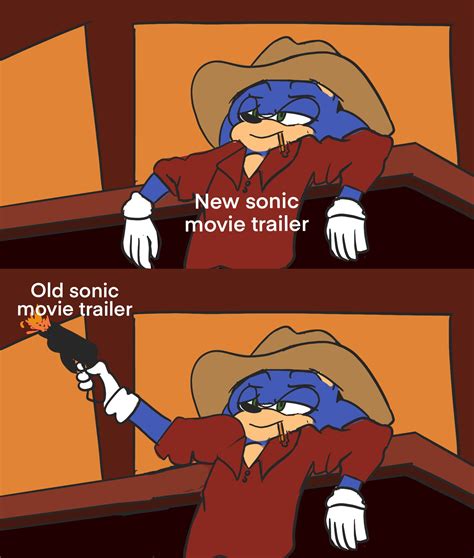 Goodbye Old Trailer You Won T Be Missed Sonic The Hedgehog 2020 Film Know Your Meme