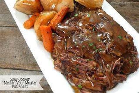 This is especially true as the days get chillier here in indiana. Slow Cooker "Melt in Your Mouth" Pot Roast - Best Cooking ...