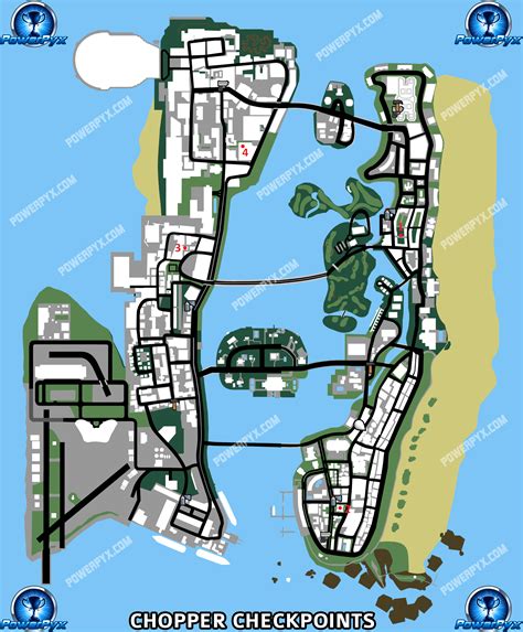 Gta Vice City Definitive All Chopper Checkpoint Locations