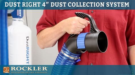 Dust Right 4 Dust Collection System Rockler Woodworking Youtube