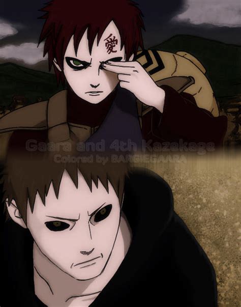 Ch525 Gaara And 4th Kazekage By Bargiegaara On Deviantart