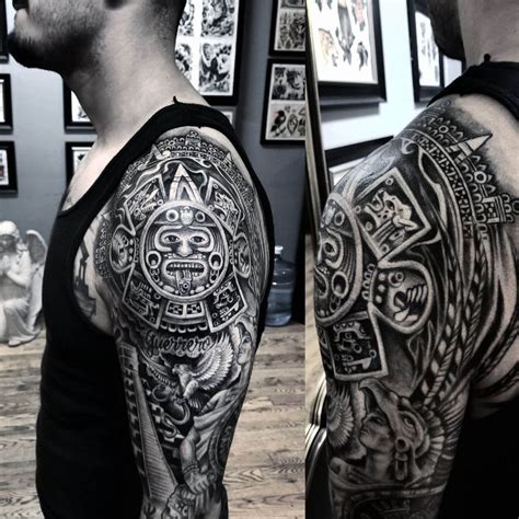 160 aztec tattoo ideas for men and women the body is a canvas aztec tattoos sleeve aztec