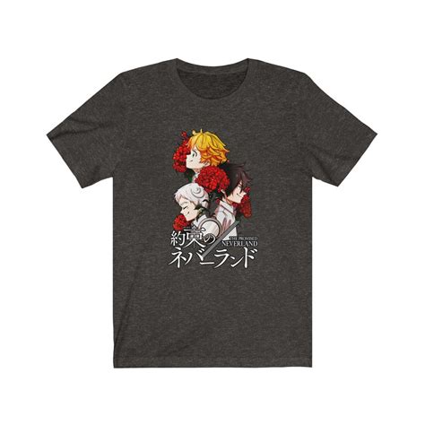 Unisex The Promised Neverland Anime T Shirt Emma Ray Etsy