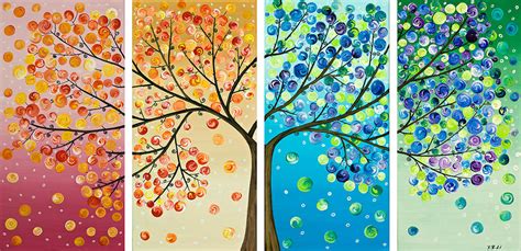 Colorful Tree Paintings And Concept Artworks For Your Inspiration
