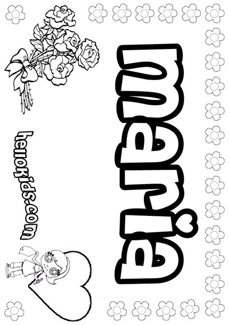 The letter dd color on pages coloring for kidssunglasses coloring pagesbeef boss fortnite coloring pagescoloring pages for. Maria coloring pages - Hellokids.com