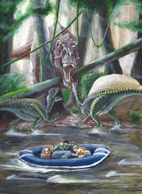 Jurassic Park Novel Illustration 2 By Eatalllot On Deviantart