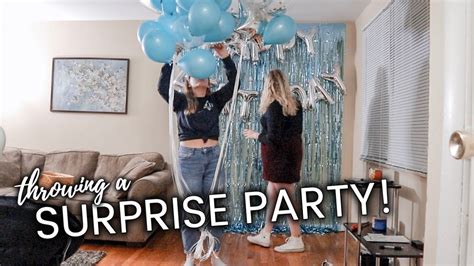 Throwing My Little A Surprise Birthday Party 🥳💖 Youtube