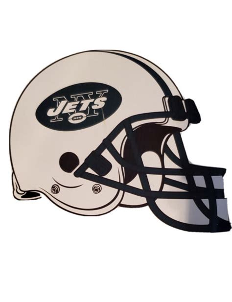 Large New York Jets Magnetic Football Helmet Magnet For Car Auto Fridge