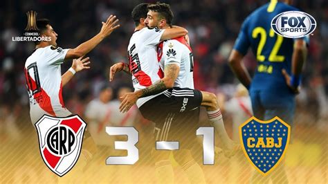 River Plate 3 Boca Juniors 1 Global 5 3 Final Vuelta Conmebol