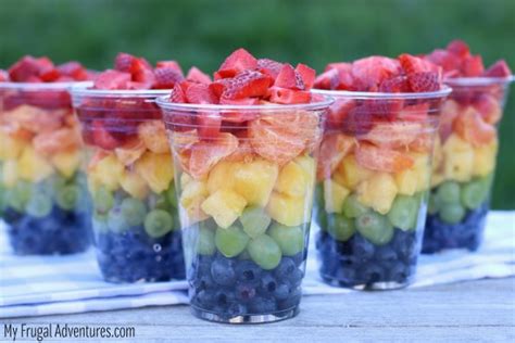 Individual Fruit Salad Ideas Rainbow Fruit Cups This Easy Fruit