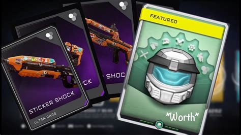 Sticker Shock Req Pack Opening Halo 5 Youtube