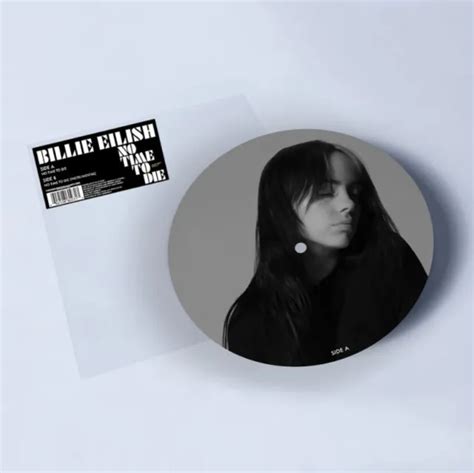 Billie Eilish No Time To Die 7 Vinyl Picture Disc Vinyl Brand New
