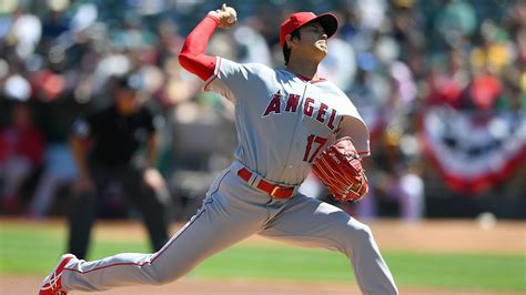 Angels Shohei Ohtani Works Around Early Mistake In Solid Mlb Pitching
