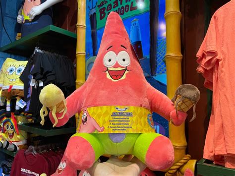 Photos New Spongebob And Patrick Starr Plush Available At Universal