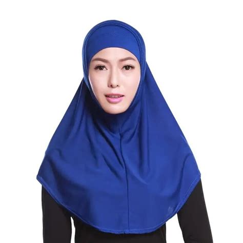 Womens Full Cover Muslim Islamic Head Scarf Arab Malaysia Hijab Head