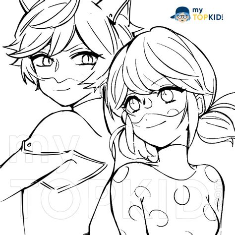 Miraculous – Activités Pour Enfant  Coloriage Ladybug dedans Coloriage