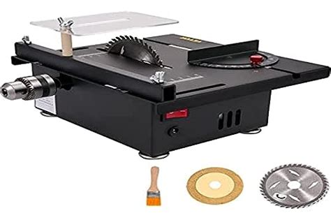 Vevor Mini Table Saw 96w Hobby Table Saw For Woodworking 0 90 Angle