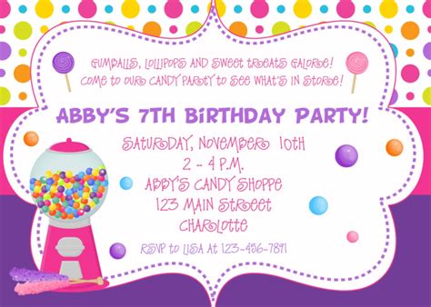 Design A Birthday Party Invitation Cards By Kajalarora