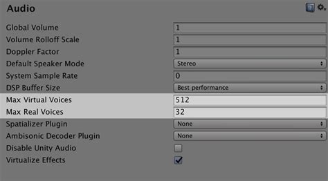 10 Unity Audio Optimisation Tips Game Dev Beginner