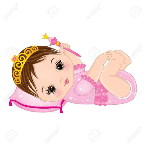 Cute Baby Girl Cartoon
