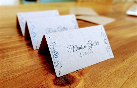 How To Make Personalized Place Cards For Your Next Event Find Svp