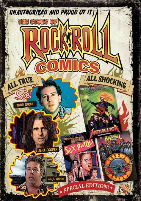 Foul Feast Webzine The Story Of Rock N Roll Comics