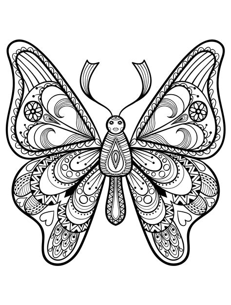 This is a set of drawings i put together from my coloring book, including 14 pages of animals like puma and deer, but many sea animals as well. 23 Free Printable Insect & Animal Adult Coloring Pages ...