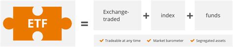 With an etf, you buy a number of stocks/bonds/other investments which represent an index (aka index tracker). Exchange-traded funds: What is an ETF? | justETF Academy