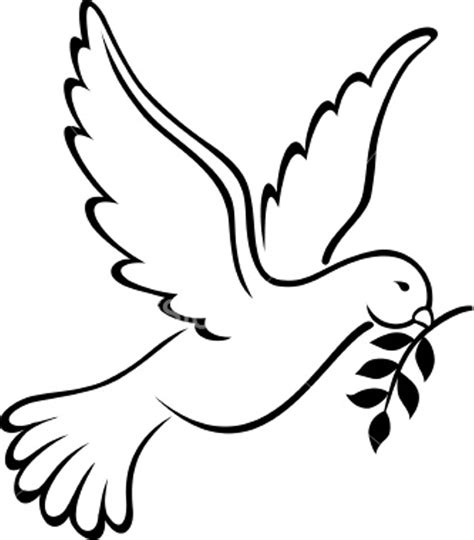 Clip Art Peace Dove