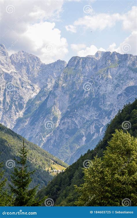 The Julian Alps In Slovenia Stock Image Image Of Bare Cliff 184603725