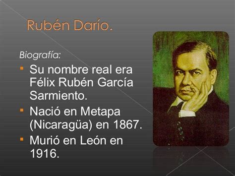 La Poesía Modernista Y Rubén Darío
